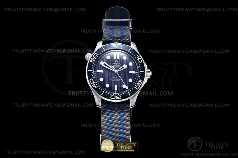 OMG0848B - Seamaster 300 James Bond 60th Anni SS/NY BLS A8806