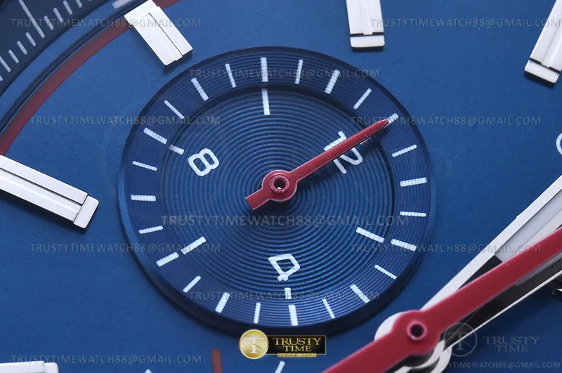 TAG0388F - Carrera Chrono 42mm SS/SS Blue/Blue A8F VK63A