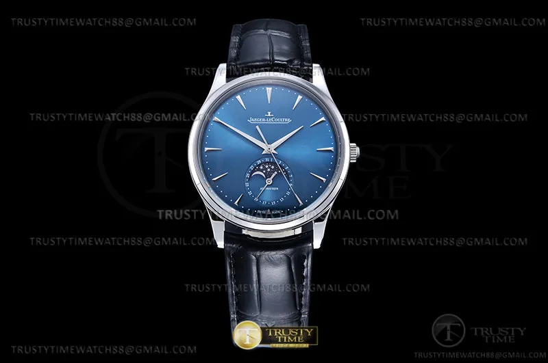 JL210A - Master Ultra Thin Moonphase SS/LE blu Z+F A925