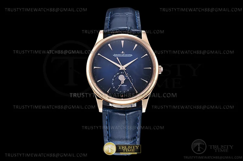 JL211B - Master Ultra Thin Moonphase RG/LE Blau Z+F A925