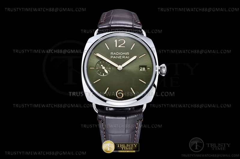 PN1386VLE - PAM1386 Radiomir 40mm SS/LE Grün VSF P900