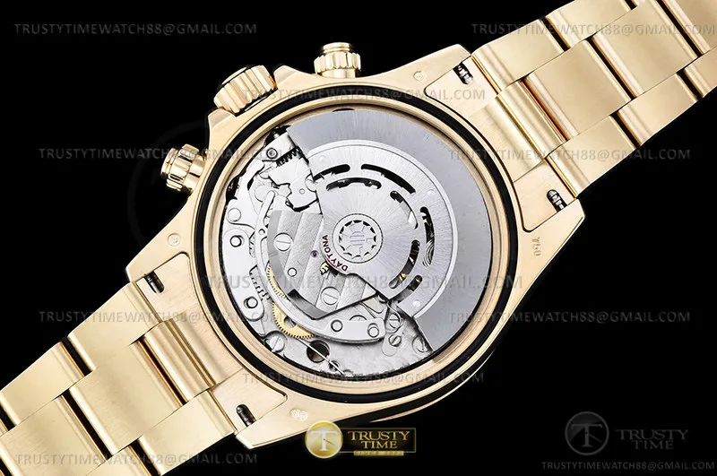 ROLDYT0469C - Daytona 116508 YG/YG Green/Stk OMF Asia 7750
