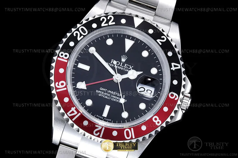ROLGMT0312C - GMT II 16710 Coke SS/SS Blk BPF VR3186 CHS