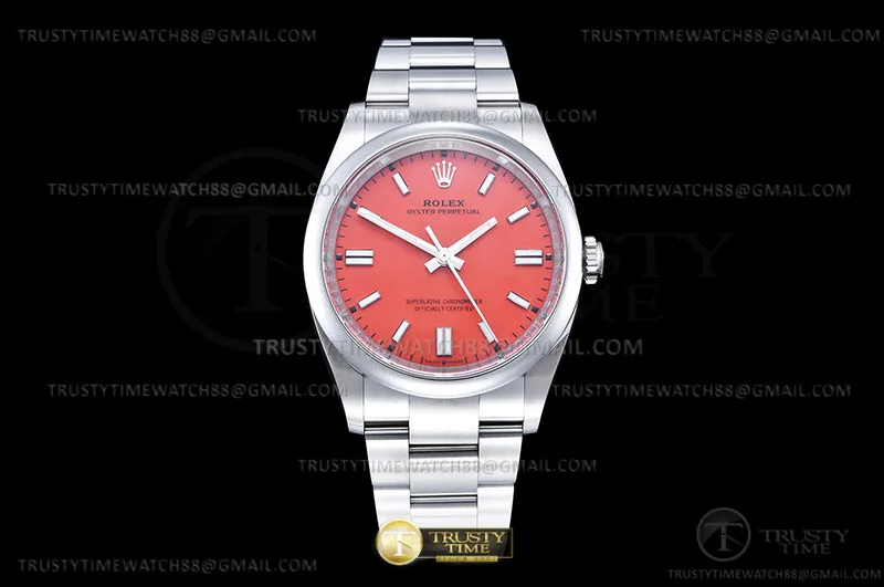 ROYP037 - Oyster Pert 36mm 904 126000 SS/SS Red Clean VR3230