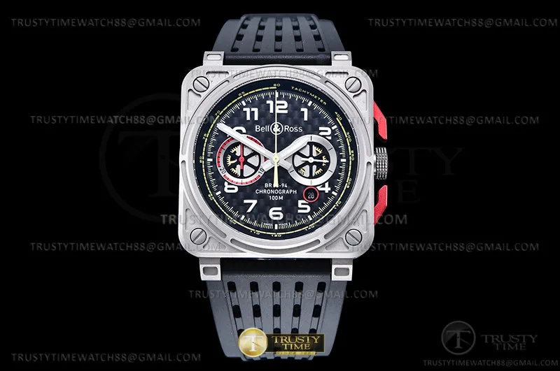 BR138 - BR03-94 RS18 Chronograph TI/RU Car WMF Asia 7750