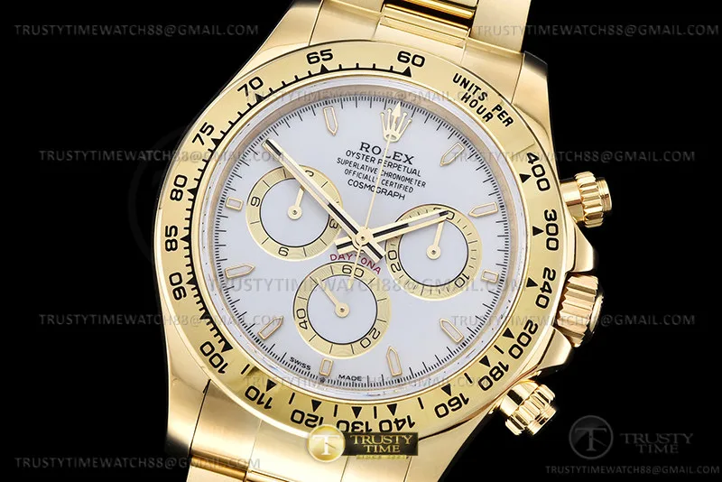 ROLDYT0480A - Daytona 126508 YG/YG White 904L QF V5 SH4131