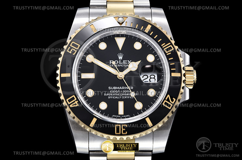 Submariner 116613LN 904L YG/SS noir GMF V2 VR3135 – Image 2