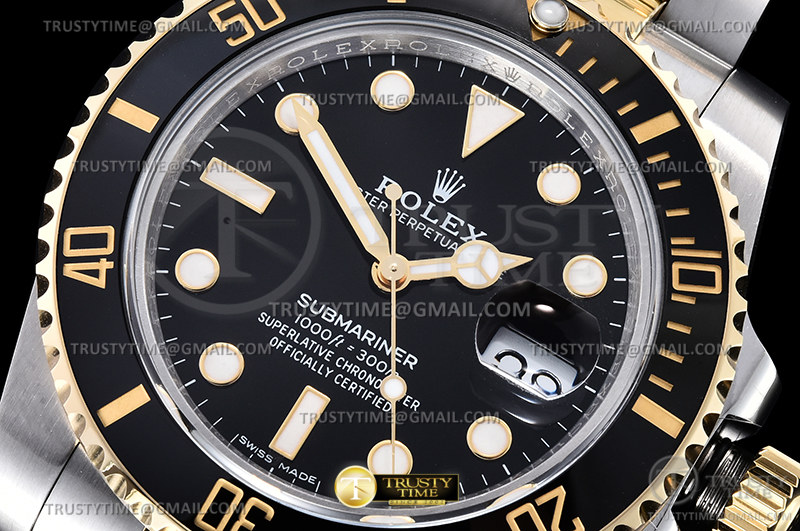 Submariner 116613LN 904L YG/SS noir GMF V2 VR3135 – Image 16