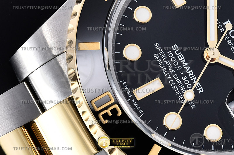 Submariner 116613LN 904L YG/SS noir GMF V2 VR3135 – Image 18
