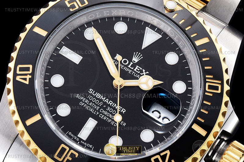 Submariner 116613LN 904 YG/SS Schwarz V6F V2 VS3135 – Bild 6