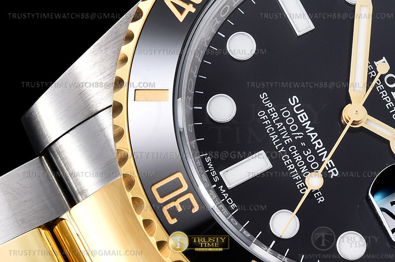 Submariner 116613LN 904 YG/SS Schwarz V6F V2 VS3135 – Bild 7
