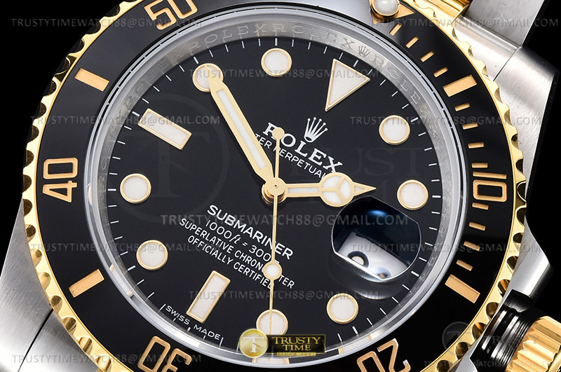 Submariner 116613LN 904 YG/SS Schwarz KING VS3135 – Bild 5