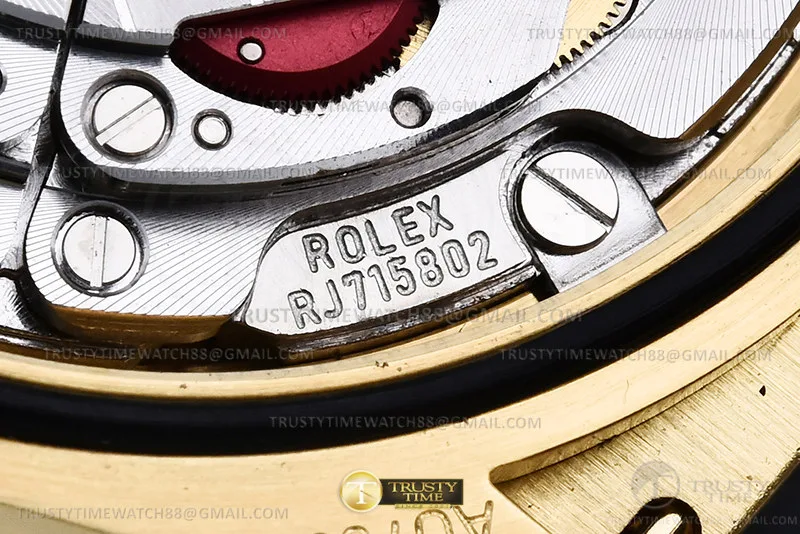 ROLDYT0488A - Daytona 126518 YG/RU Wht/Stk 904L QF V5 SH4131