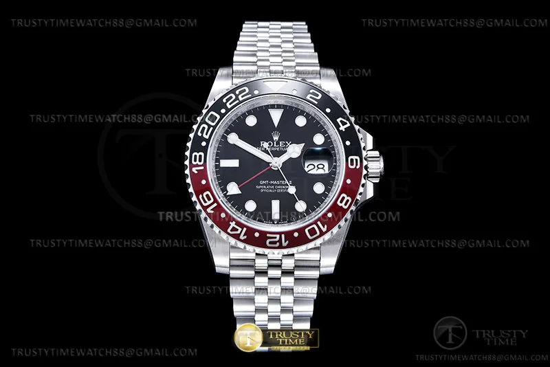ROLGMT0317B - GMT II 126710 Jub 904L Coke SS/SS Blk ARF SH3285