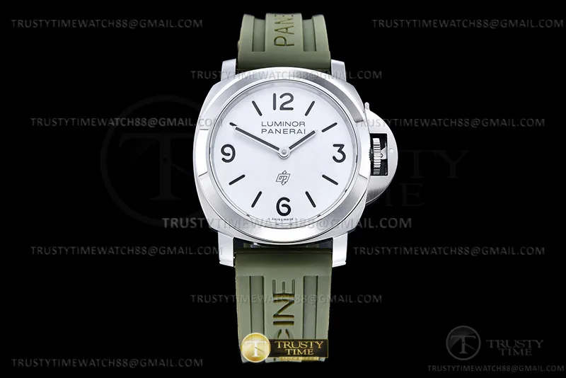 PN1087HRU - PAM 1087 Luminor Base SS/RU White HWF A6497