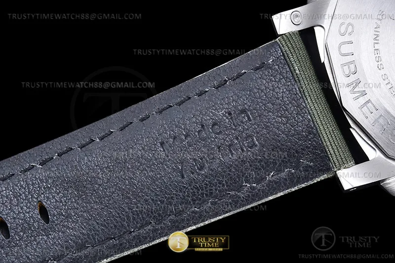 PN1287TNY - Submersible QuarantaQuattro 44mm SS/NY Grn TTF P900