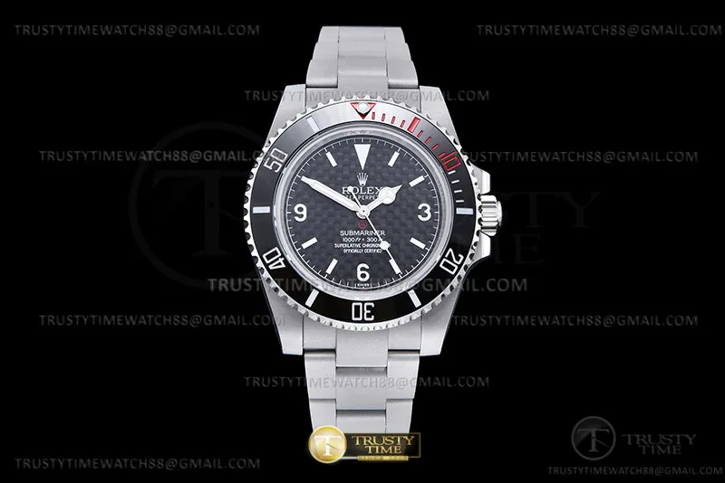 ROLSUB0489 - Sub Matt Diver Sandblast 316F SS/SS CF BPF SA3130
