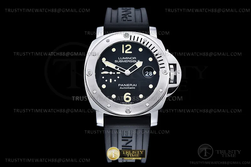 PN1024VRU - Pam 1024 Luminor Sub Auto 44mm SS/RU nero VSF P900