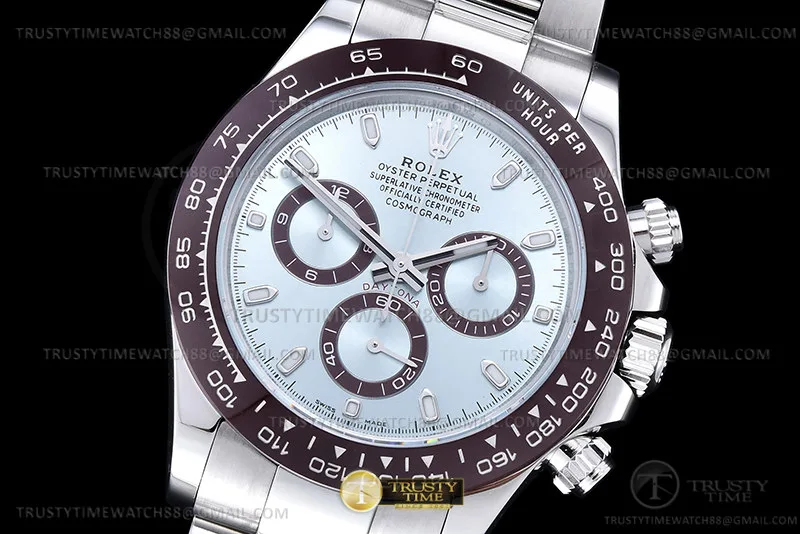 ROLDYT0508 -Daytona 116506 904L Brn CER/SS I-Blu/Stk King SH4130