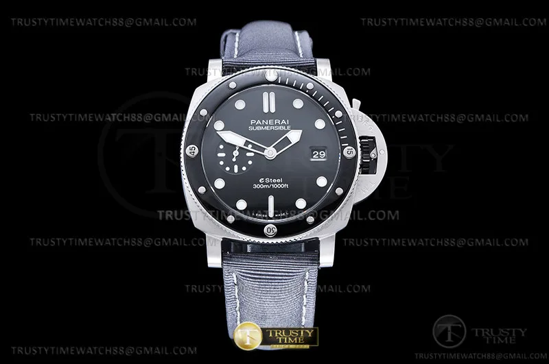 PN1288TNY -Submersible QuarantaQuattro 44mm SS/NY Anth TTF A7750