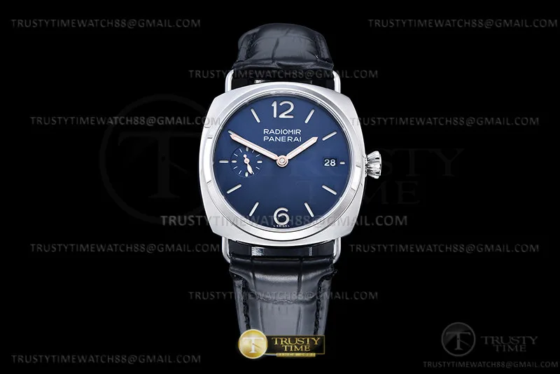 PN1293TLE - PAM 1293 Quaranta Radiomir 40mm SS/LE Blau TTF A7750
