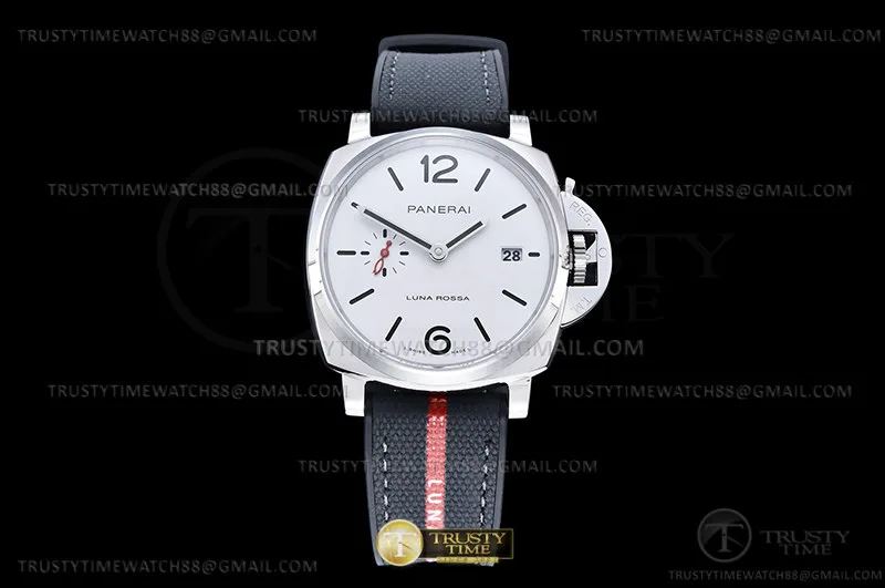 PN1381VRU - PAM 1381 Luminor Due 42mm SS/RU White VSF P900