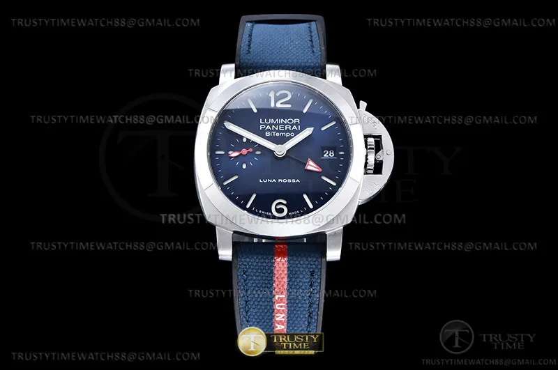 PN1404VNY - Quaranta BiTempo Luna Rossa 40mm SS/NY Blue VSF P900