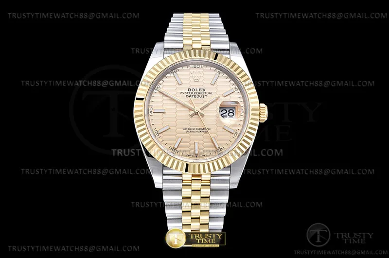 R2DJ0477D - DJ2 41mm 126333 Jub Flt 904L YG/SS HC-G/St EWE A3235