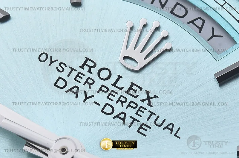 RDD0317C - DayDate 36mm Wt 904L Flt SS/SS I-Blue/Rm/St QF VR3255