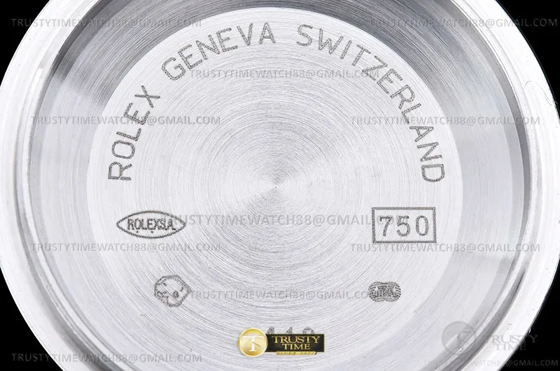 RDD0320A - DayDate 36mm Wt 904L Flt SS/SS Grey/Dia QF VR3255