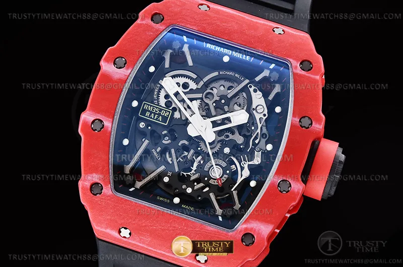 RM0249 - RM35-02 Rafael Nadal Blk/Red FC/VRU ZF V6 RMAL1