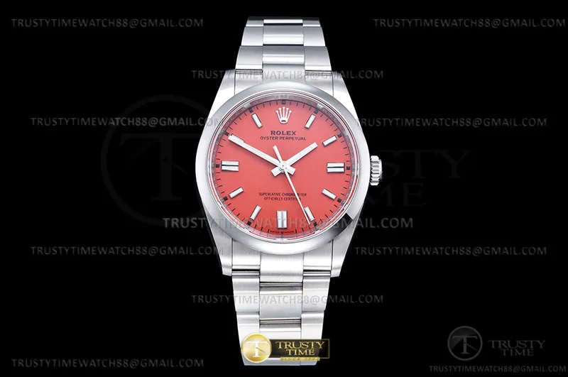 ROYP041C - Oyster Pert 36mm 904 126000 SS/SS Red VSF V2 VS3230
