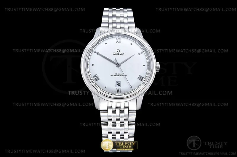 OMG0872A - De Ville Prestige 40mm SS/SS Silv/Silv VSF A8800