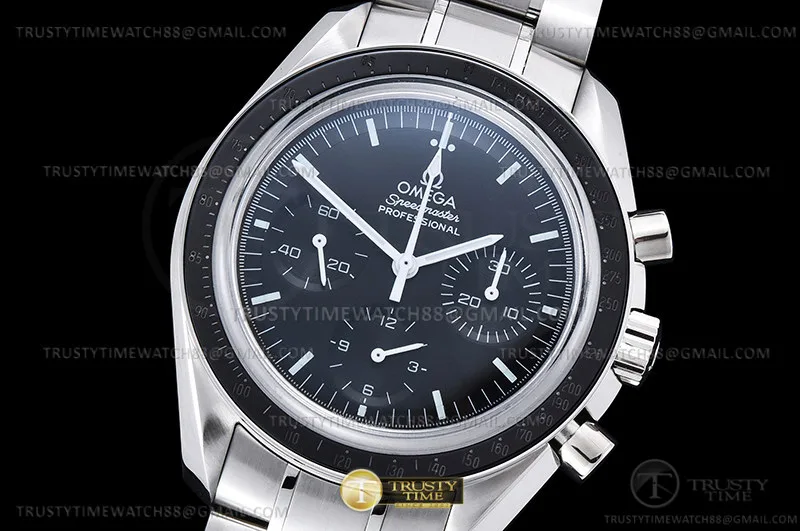 OMG0873 - SpeedMaster MoonWatch Pro SS/SS Blk OMF ST-19
