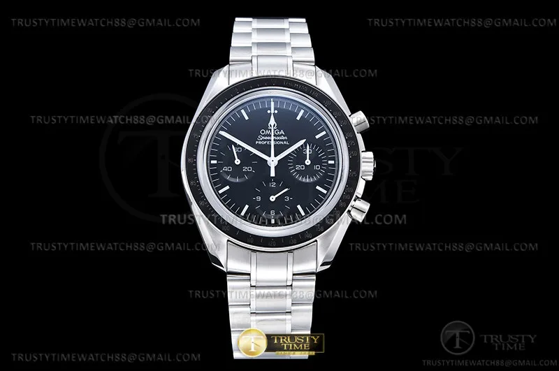 OMG0873 - SpeedMaster MoonWatch Pro SS/SS Blk OMF ST-19