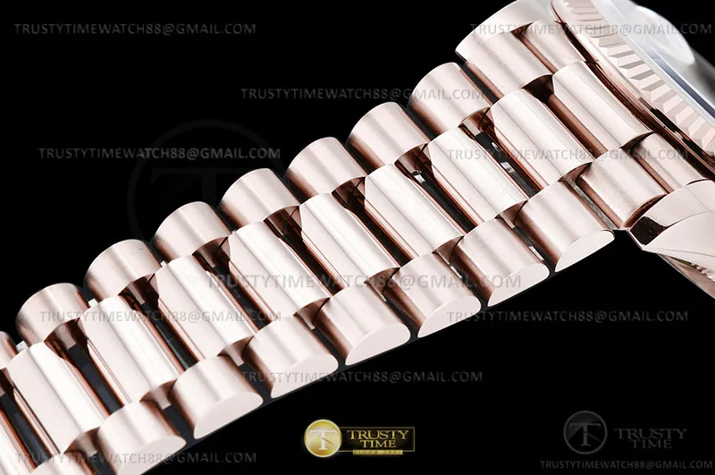 RDD0330I - DayDate 36mm Wt 904L Flt RG/RG RG/Stk QF VR3255