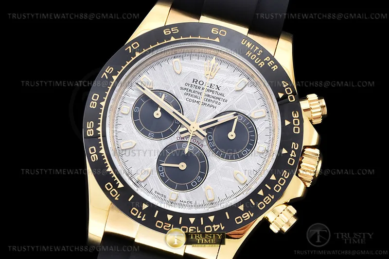 ROLDYT0561 - Daytona 116518 YG/RU Met/Stk 904L N6F A4130