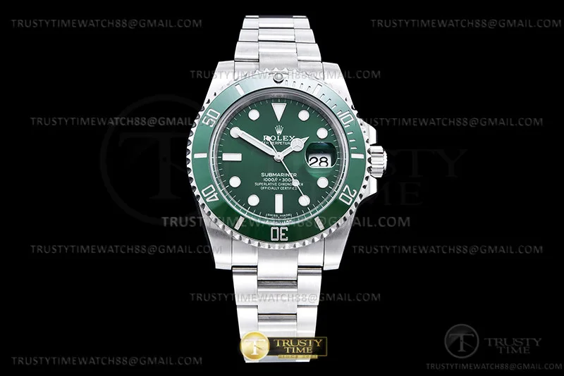 ROLSUB0494B - Submariner 116610LV 316L SS/SS Grn ZRF VR3135