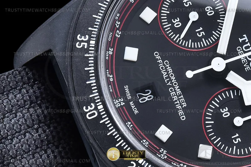TUD105 - Tudor Pelagos FXD Chrono M25827KN DLC/NY Blk M+F A7750