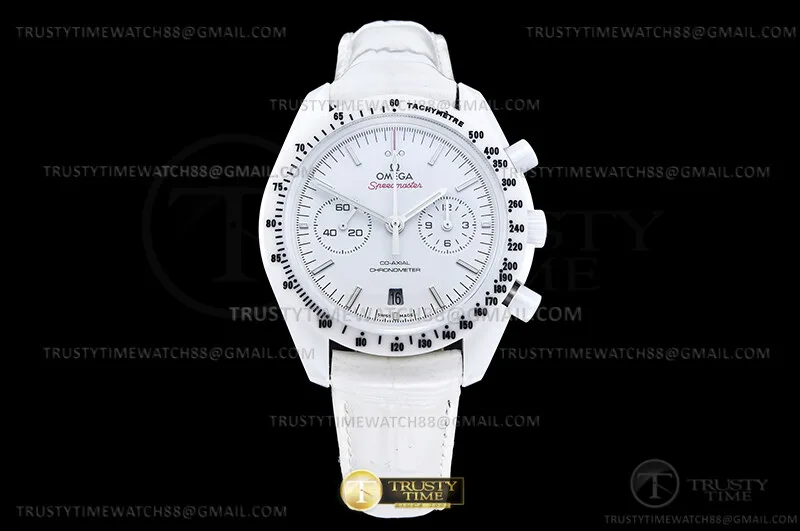 OMG0876 - Speedmaster WSOM CER/LE White N1F A7750 Mod
