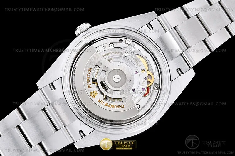 R2DJ0486F - DJ2 41mm Oys Flt 904L SS/SS M-Wht/Dia EWE A3235