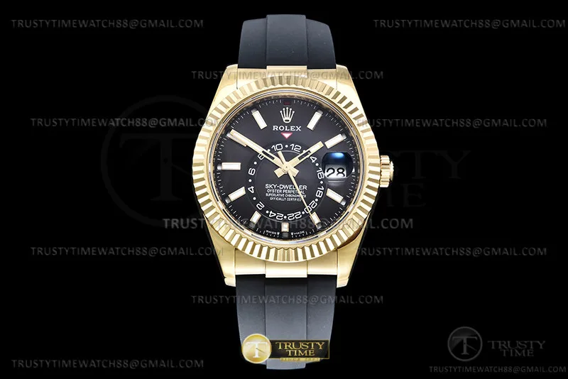 ROLSKD029B - Skydweller 336238 YG/RU Black ZF V2 Asia 2824