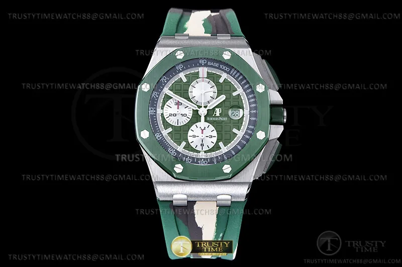 AP0889B - AP ROO 26400 CER SS/RU Grn TKF A3126 Mod