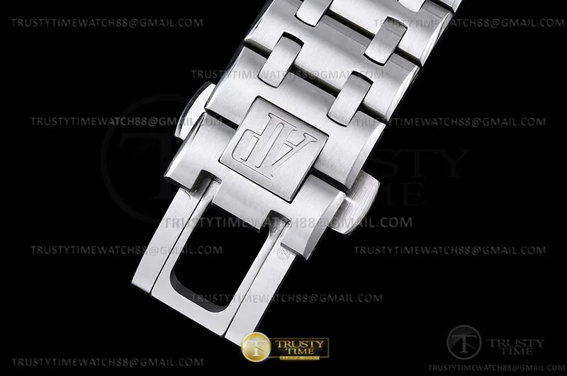 AP0898B - AP ROO Chrono 42mm SS/SS Wht/Blk/Num TKF A3126 Mod