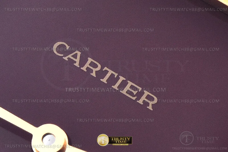 CAR0602C - Cartier Tank Louis YG/LE Red K11 Swiss Qtz