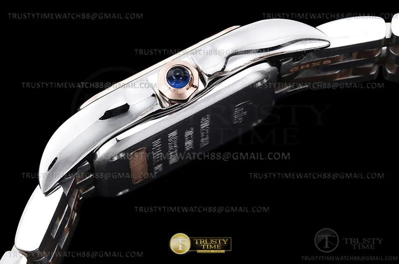 CAR0605 - Panthere 4023 22mm Dia RG/SS Diam AF Swiss Qtz