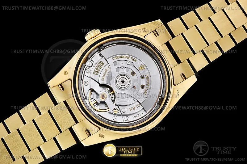 RDD0338C - DayDate 40mm 904L Flt Wt YG/YG Wht/Rm KF VR3255
