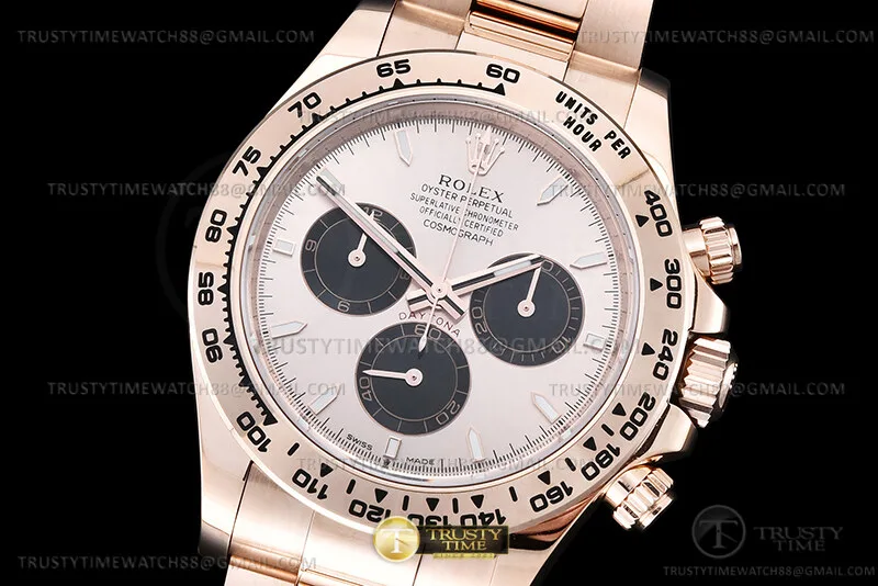 ROLDYT0607A - Daytona 126505 RG/RG RG/Blk/Stk 904L APSF SH4131