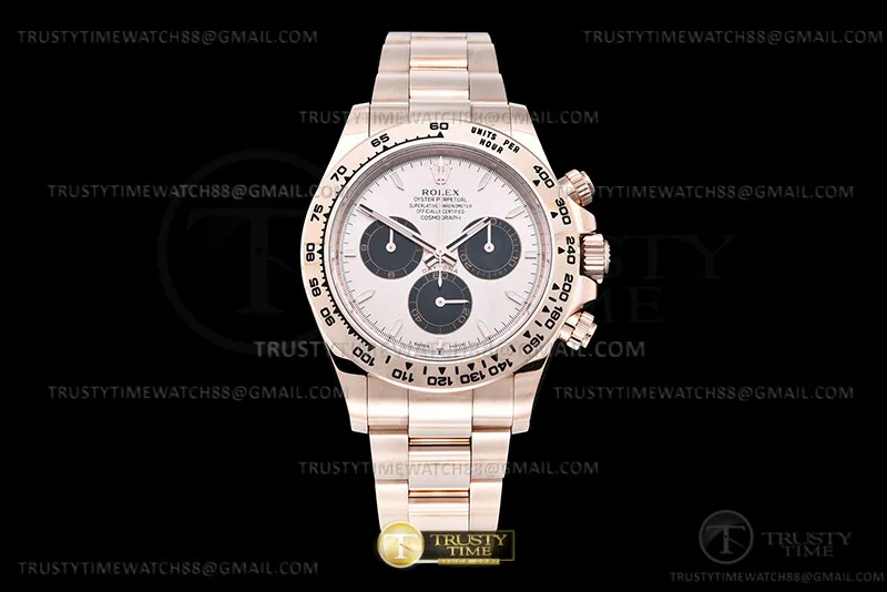 ROLDYT0607A - Daytona 126505 RG/RG RG/Blk/Stk 904L APSF SH4131
