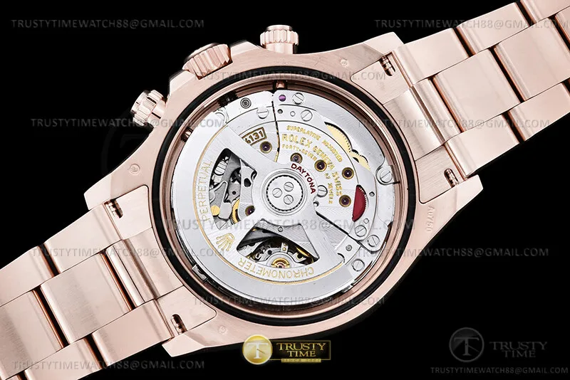 ROLDYT0607A - Daytona 126505 RG/RG RG/Blk/Stk 904L APSF SH4131